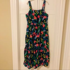 NWT J. Crew Floral Tiered Maxi Dress